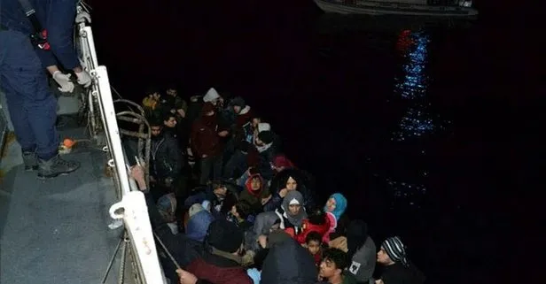 Son dakika haberi: Çeşme açıklarında 131 kaçak göçmen yakalandı