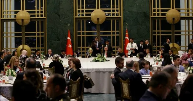 Başkan Erdoğan şehit aileleriyle iftarda buluştu
