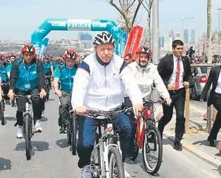 Ankara Beştepe’de bisiklet şöleni