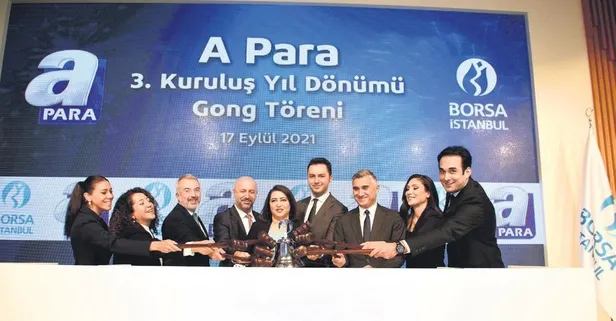 A Para, üçüncü yaşını Borsa İstanbul'da düzenlenen gong töreni ile kutladı