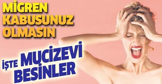 Migrenin acısını çıkarın