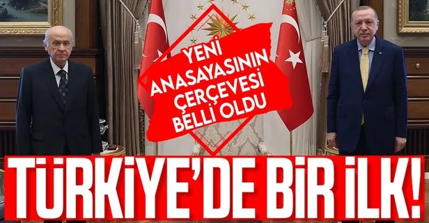 SON DAKİKA: Yeni anayasada neler değişecek? Türkiye’nin ilk sivil anayasasının çerçevesi netleşmeye başladı!