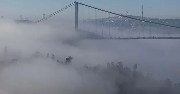 İstanbul Boğazı’nda sis etkili oluyor | Gemi trafiği askıya alındı! Vapur seferleri iptal edildi