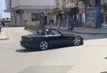 Ordu'da trafiğin ortasında drift kamerada!