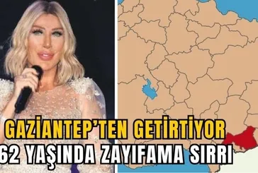 Seda Sayan Gaziantep’ten bu besini getirtiyor! 62 yaşında zayıflığını ona borçlu