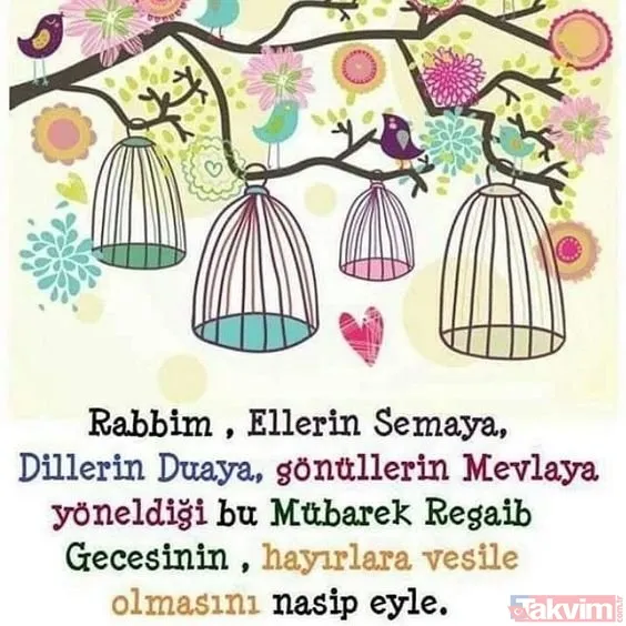 2019 Kandil mesajları Regaip Kandili mesajları! Regaip Kandili cep telefonu kısa SMS mesajı - 32