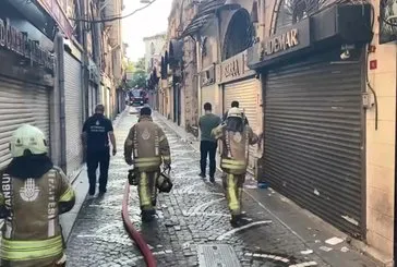 Kapalıçarşı’da yangın