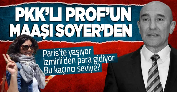 Soyer'den bir skandal daha! Fransa'da yaşayan PKK sempatizanı KHK'lı Prof İzmirliden maaş alıyor