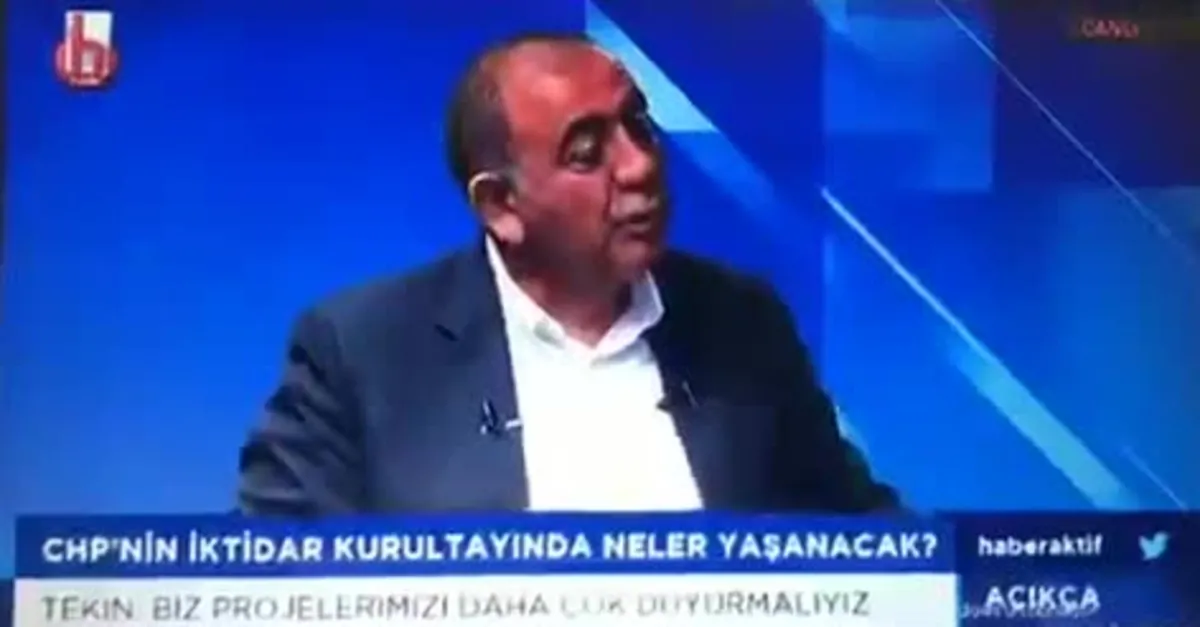 CHP İstanbul Milletvekili Gürsel Tekin: Hayatımın her alanında haram para kazandım