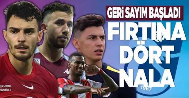 Trabzonspor'dan 4 koldan harekete geçti! Hedefte Trezeguet, Haji Wright, Kaan Ayhan ve Berke Özer var