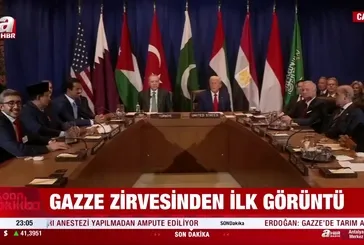 Liderler BM’deki Gazze zirvesinde görüştü