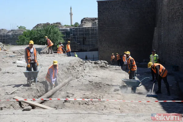 Diyarbakır Sur'da 8 bin yıllık Kral yolu ortaya çıkarıldı - 11
