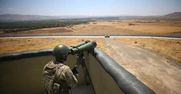 MSB duyurdu! Hudut Kartalları 1'i PKK/YPG'li 16 kişiyi Suriye sınırında yakaladı