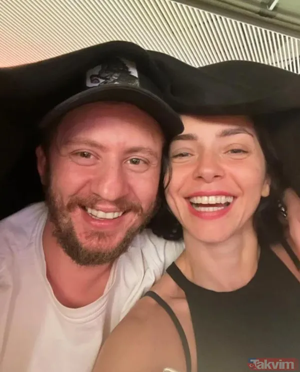 Merve Boluğur ve 53 günlük eski eşi Mert Aydın sarmaş dolaş! Havada yine aşk kokuları var barışma dedikodularından hemen ardından... - 6