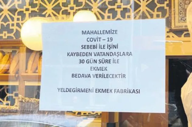 Koronavirüse karşı kenetlendik! 30 gün boyunca bedava ekmek verecek...