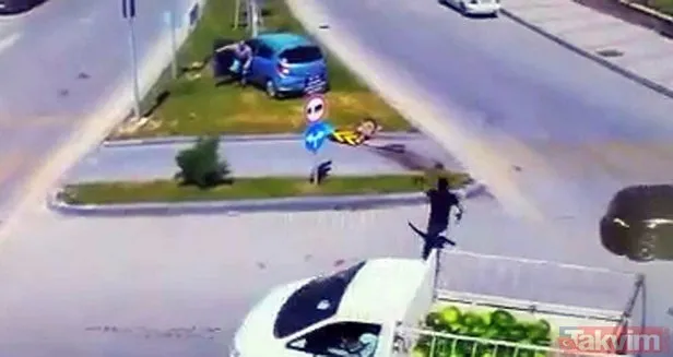 Erzurum'da, üstünden otomobil geçen küçük İsmail'den haber geldi