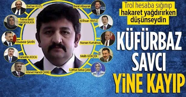 Trol hesaptan devlet büyüklerine küfreden eski savcı Özcan Muhammed Gündüz yine duruşmaya katılmadı