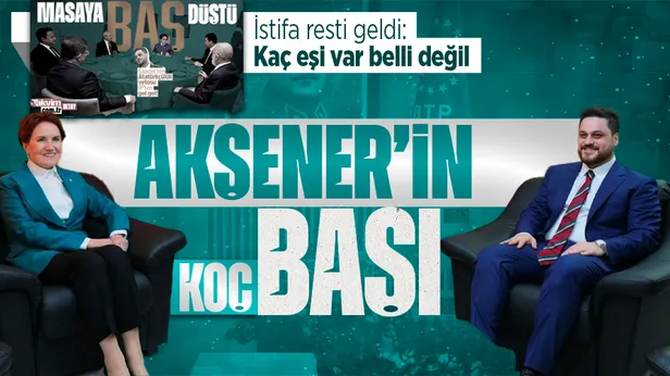 Meral Akşenerin Hüseyin Baş ısrarı masayı duman edecek! DEVAlı Mustafa Yeneroğlu istifanın eşiğinde