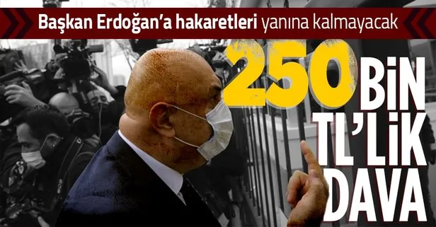 SON DAKİKA: Başkan Recep Tayyip Erdoğan’ın avukatları CHP’li Engin Özkoç’a 250 bin TL’lik tazminat davası açtı