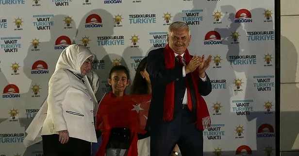 Başbakan Yıldırım AK Parti Genel Merkezi'nde konuştu