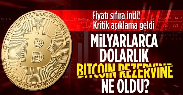 Milyarlarca dolarlık Bitcoin rezervine ne oldu?