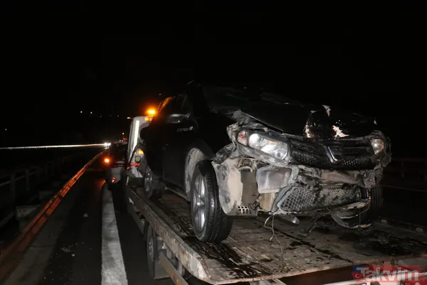 Sapanca'da TEM'i kilitleyen kaza! 5 araç birbirine girdi - 20