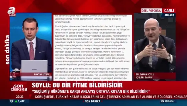 İçişleri Bakanı Süleyman Soylu: CHP 1960 darbesinin siyasi operasyon merkezidir