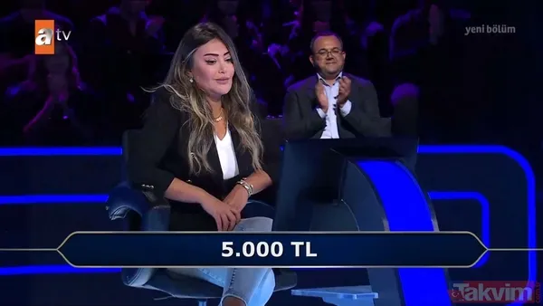 Kenan İmirzalıoğlu'nun sunduğu Kim Milyoner Olmak İster'de tarihi an! Yarışmacı 5 milyon TL'lik soruyu açtıracak - 46