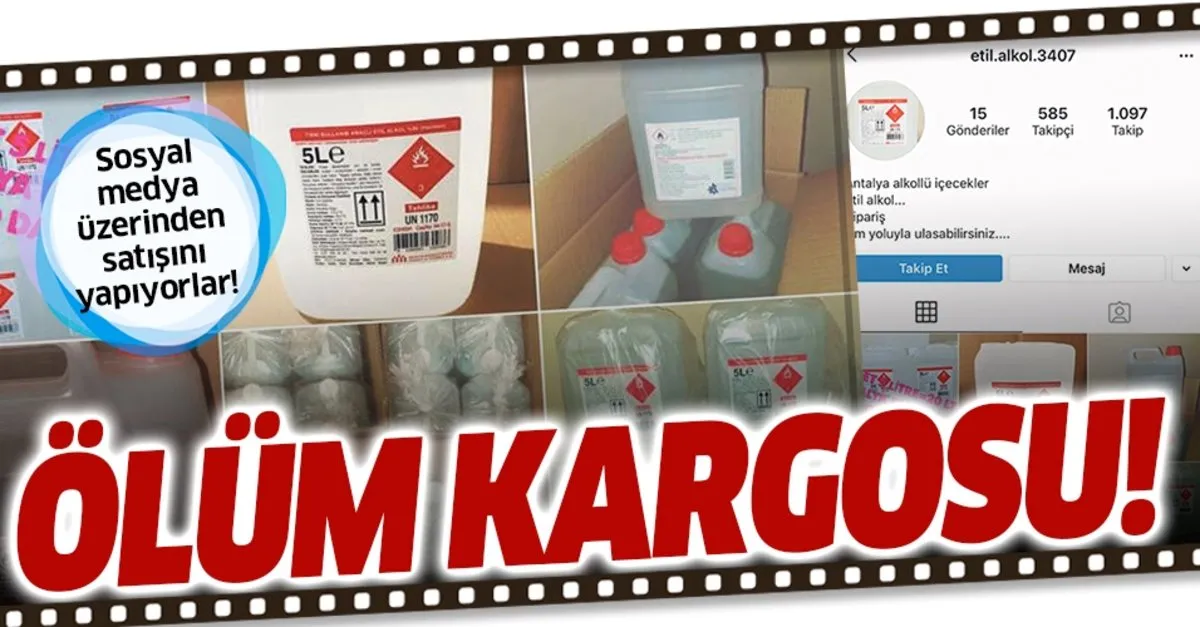 Sosyal Medya Ve Internet Uzerinden Ne Oldugu Belli Olmayan Etil Alkol Satisi Yapiliyor Takvim