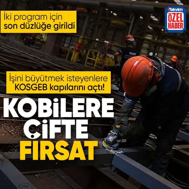 KOBİ’lere çifte fırsat
