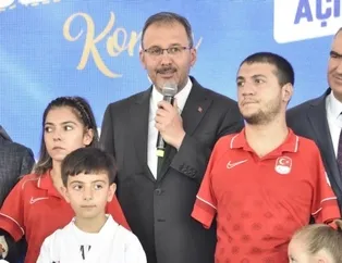 Bakan Kasapoğlu duyurdu: Yeni yıldızlar yetiştireceğiz