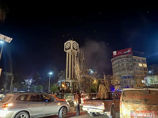 Esad rejiminin yıkılması sonrası Suriye meydanları bayram yeri! Şam, Halep, Humus... Başkan Erdoğan'a teşekkür - 21