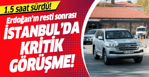 İstanbul'da kritik görüşme
