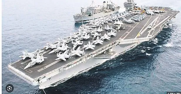 Trump İran'daki olaylarda 4 binin üzerinde can kaybı yaşanmasının ardından uçak gemisi gönderdi