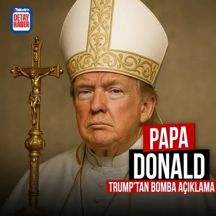 Trump’tan bomba açıklama: Papa olmak isterim