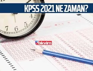 KPSS 2021 ne zaman? ÖSYM 2021 lise, ortaokul KPSS takvimini yayınladı!