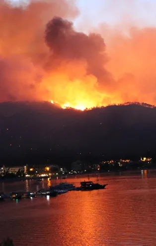 Türkiye orman yangınlarıyla mücadele ederken Sözcü ve Birgün yine manipülasyon peşinde! THK'dan flaş açıklama