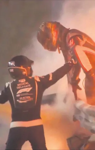 Formula 1'de korkunç kaza! Buradan sağ çıktı