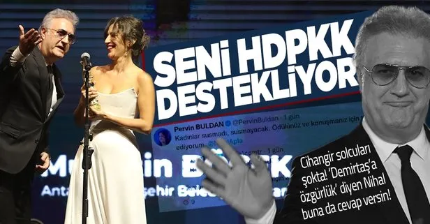 Ünlü oyuncu Tamer Karadağlı sessizliğini bozdu! HDP ve CHP’nin desteklediği Nihal Yalçın’a sert sözler