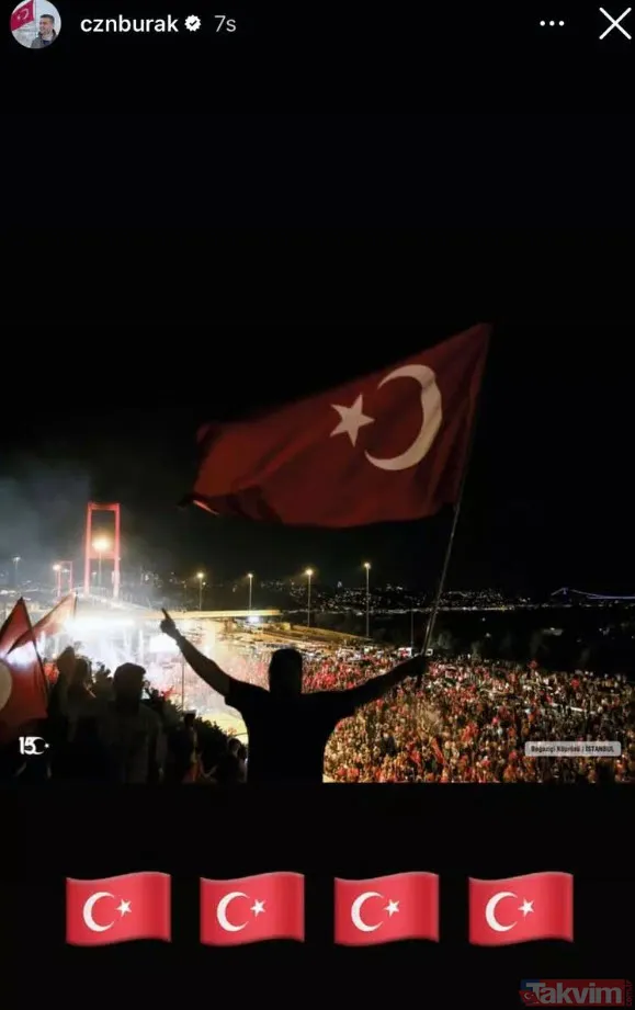 Demet Akalın "Unutmadık, unutmayacağız" Ünlülerden 15 Temmuz Demokrasi ve Milli Birlik Günü paylaşımları - 10