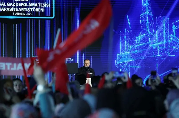 Başkan Erdoğan'dan Silivri Yer Altı Doğal Gaz Depolama Tesisi'nin 2. fazının açılış töreninde önemli açıklamalar-10
