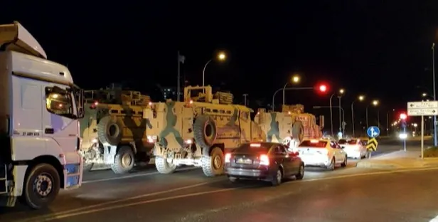 Şanlıurfa'da Suriye sınırına askeri sevkiyat-4