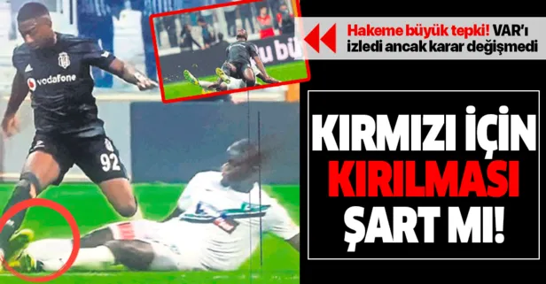 VAR niye yok! Sackey’in Diaby’ye hareketi maça damga vurdu