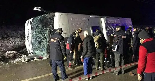 Son dakika: Amasya’da otobüs devrildi! Ölü ve yaralılar var