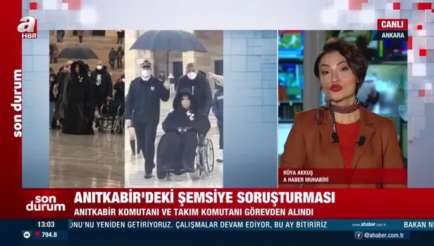 SON DAKİKA! Bülent Ersoy'a şemsiye tutan komutan hakkında MSB'den flaş karar