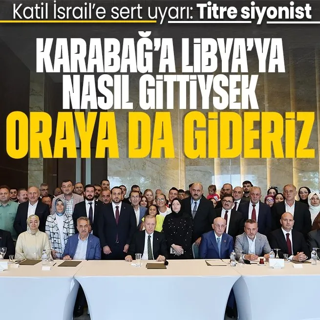 Başkan Erdoğandan AK Parti Rize İl Teşkilatı toplantısında önemli açıklamalar