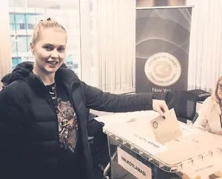 Oğlunun şansı için