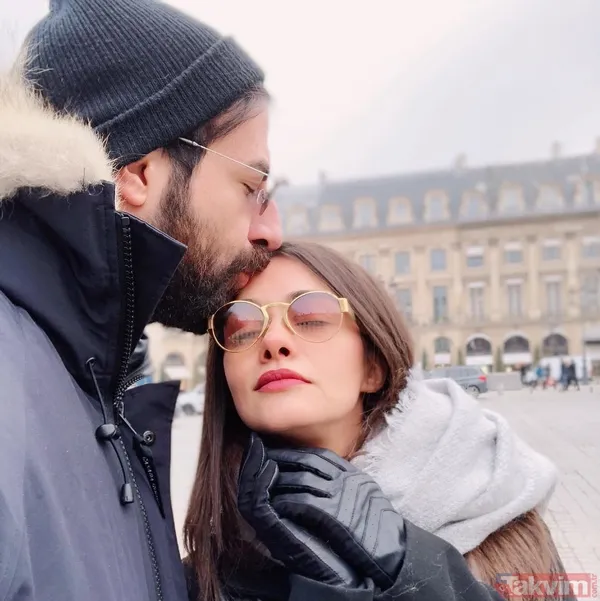 6,5 aylık hamile olan Hande Soral’ın son haline bakın! Eşi İsmail Demirci ile verdiği burnunda poza ilk yorum Bensu Soral’dan! - 3