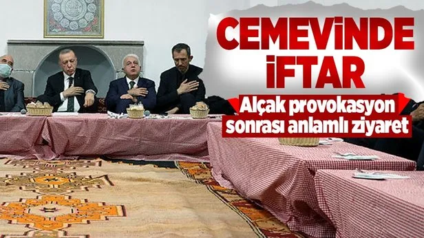 Başkan Recep Tayyip Erdoğandan Alevi Dedeleri ve akademisyenlerle cemevinde iftar! İlk kareler geldi...