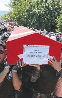 Şehit polis umut oldu